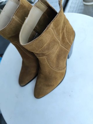 Botines Mango Marrones