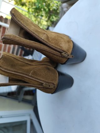 Botines Mango Marrones