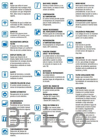 Aire Acondicionado Inverter Calefacción Wifi 2270 frigorías