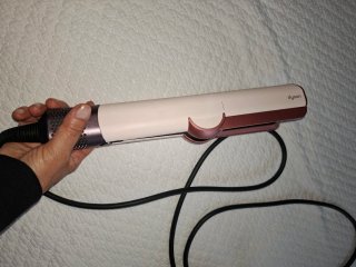 Piastra per capelli Dyson Airstrait Oro e Rosa