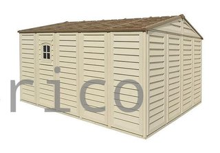 Caseta PVC Woodbridge Plus 405x324x233 cm - Duramax