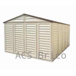 Caseta PVC Woodbridge Plus 405x324x233 cm - Duramax