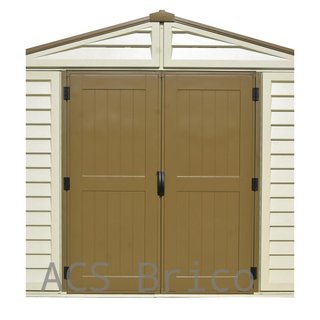 Caseta PVC Woodbridge Plus 405x324x233 cm - Duramax