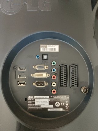 Televisor LG Flatron Negro 20 pulgadas