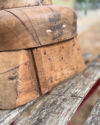 Molde de madera para sombreros