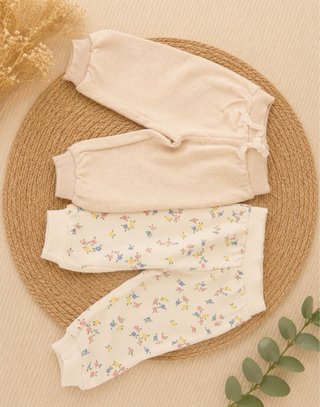 Pantalones de bebé 2 unidades talla 9 meses