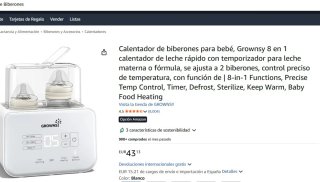 Calienta biberones y esterilizador GROWSY