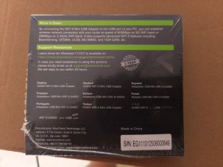 BrosTrend AX900 WiFi 6 Mini USB Adapter