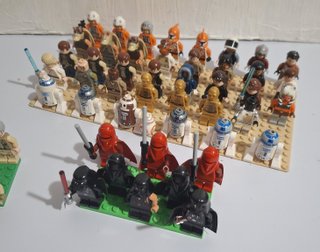 Lote 93 Minifiguras LEGO Star Wars + Regalo (LEED)