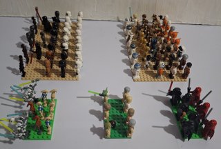 Lote 93 Minifiguras LEGO Star Wars + Regalo (LEED)