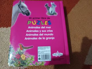 Libro Puzzles Animales de la Granja
