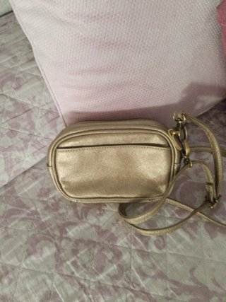 Bolso bandolera dorado Misako