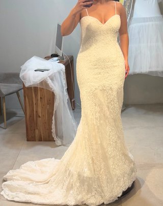 Vestido de Novia Sirena Talla 44 + Bolero