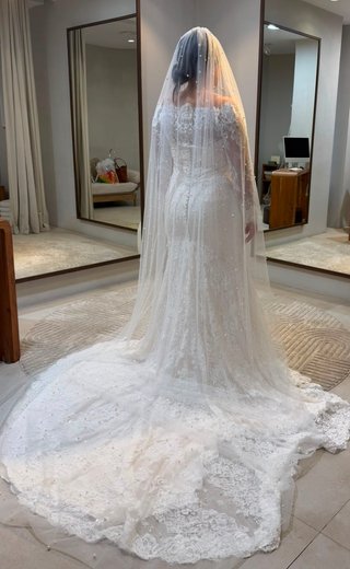 Vestido de Novia Sirena Talla 44 + Bolero