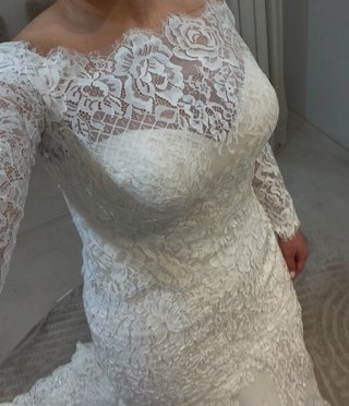 Vestido de Novia Sirena Talla 44 + Bolero