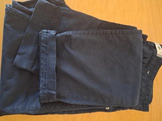 Pantalones Lacoste Slim Fit Azul