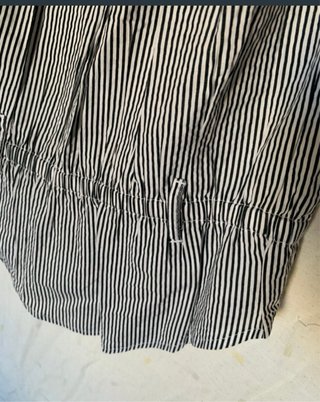Top rayas azul-blanca S