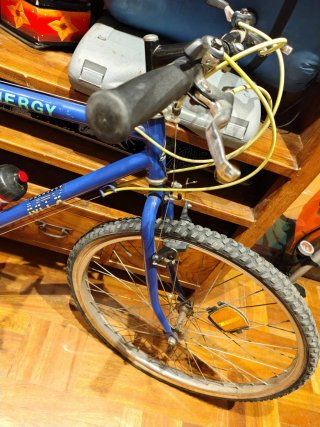 Bicicleta BIKENERGY azul