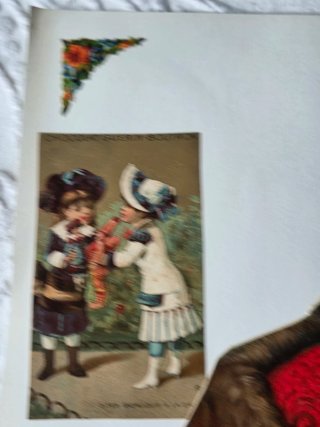 Cromos troquelados antiguos