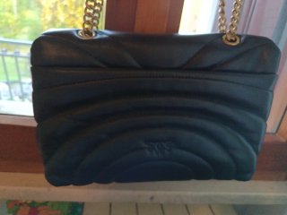 Borsa Pinko Love Puff Maxi Nera