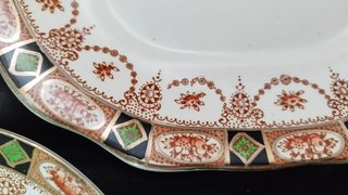 Juego 13 piezas porcelana inglesa antigua