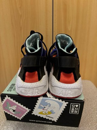 Zapatillas Nike Huarache Azul y Rojo