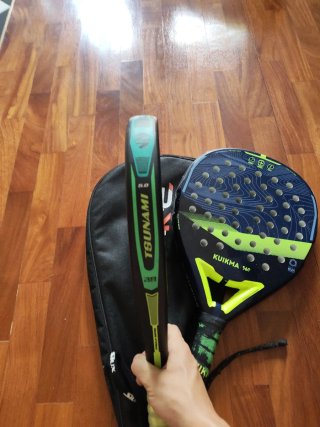 2 Racchette Padel, Siux Tsunami e Kuikma 560