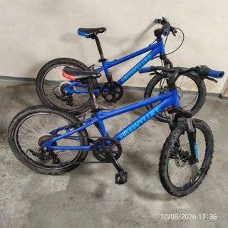 2 Bicicletas 20 Azul