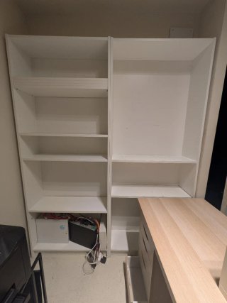 2 Estanterías Billy Ikea Blanca