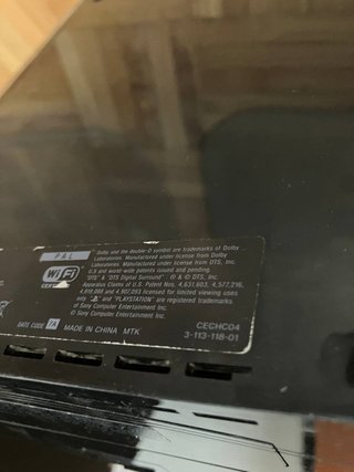 PS3 FAT 60GB Retrocompatible CECHC04