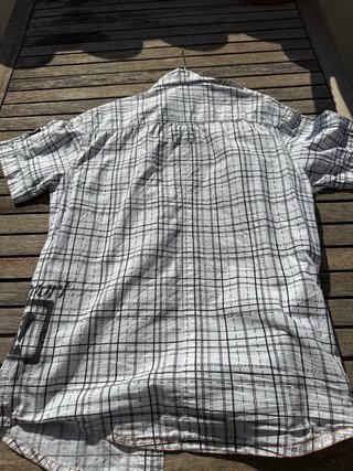 Camisa Seaport Cuadros Manga Corta