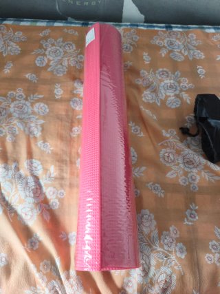 Esterilla gimnasia  roja con funda