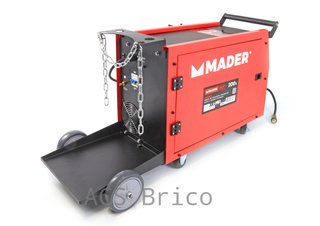 Equipo Soldadura SemiAutomático MMA - MIG/MAG 200A - 63475 - Mader