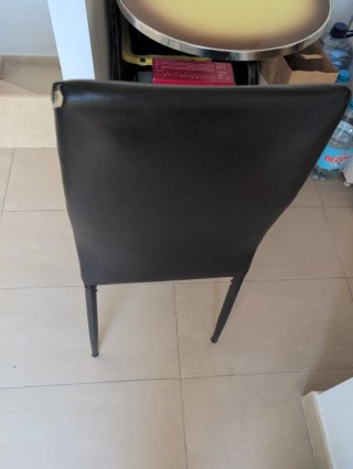 Sillas de comedor negras (4unidades