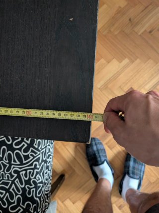 Mesa de madera para comedor y 4 sillas