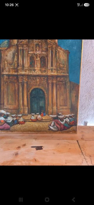 Dipinto olio su tela 70x45
