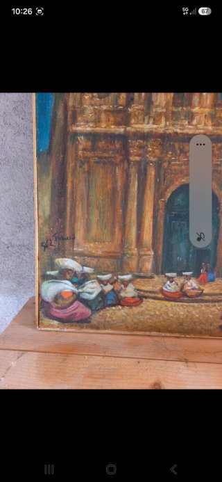 Dipinto olio su tela 70x45