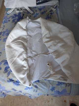 Conjunto capazo y silla Giraffa Bianca e blu