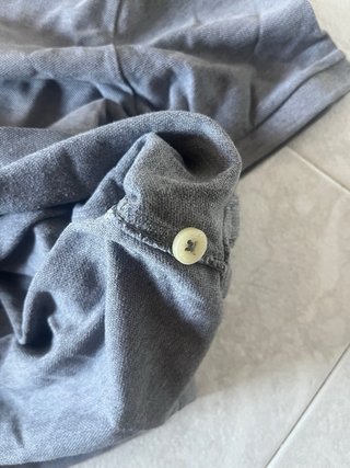 Polo Abercrombie & Fitch Uomo M Muscle Fit Grigio
