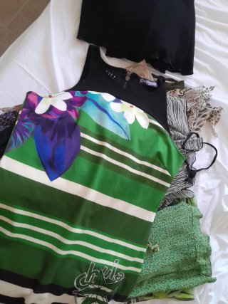 Lote 12 Vestidos Verano Mujer Talla M