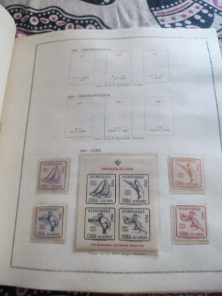 Colección Sellos Olímpicos