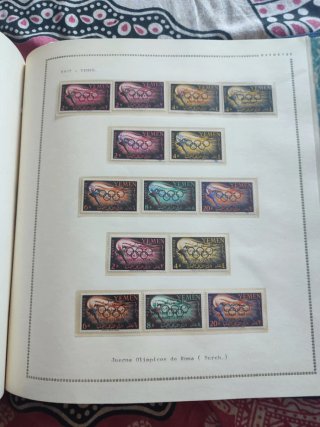 Colección Sellos Olímpicos