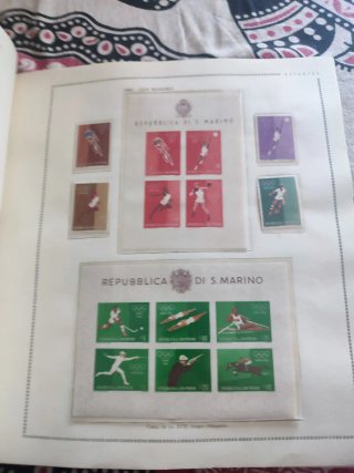 Colección Sellos Olímpicos