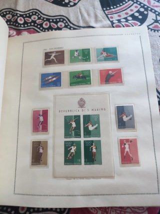 Colección Sellos Olímpicos