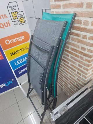 2 Tumbonas Plegables