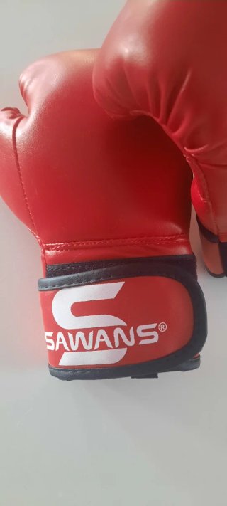 Guantes de boxeo rojos Talla M-S