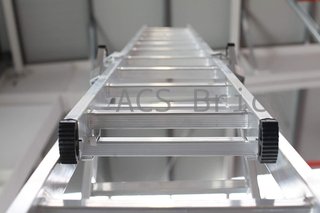 Escalera Aluminio 3x13 - 3,5+3,5+3,5 M - 66x25mm