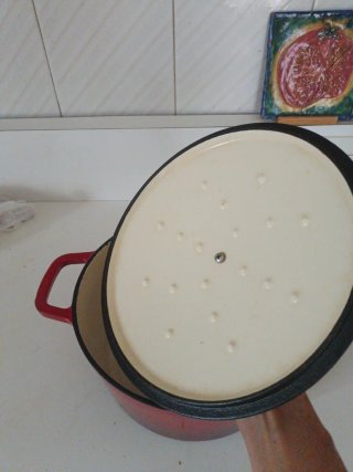 Olla Cocotte Hierro Colado Roja