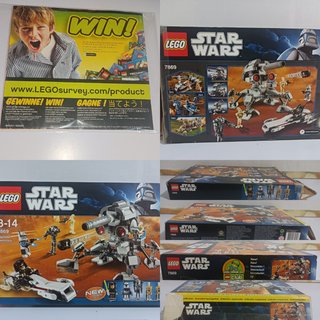 Lotto LEGO Star Wars Figure + 7869 + 7658 + 7962