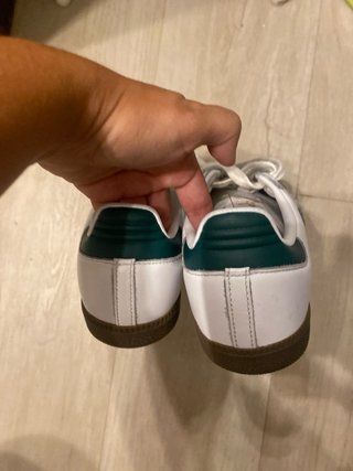 Adidas Samba Blancas y Verdes